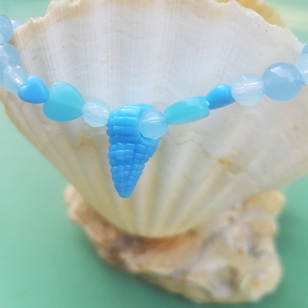 🐚🌊 Jade Sea Shore Glow In The Dark Bracelet